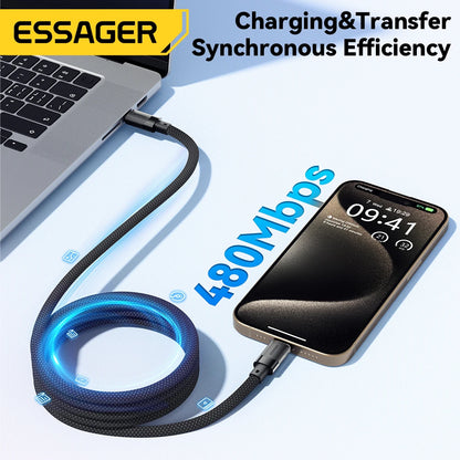 Magnetiza USB-C to USB-C 100W Magnetic Fast Charging Cable