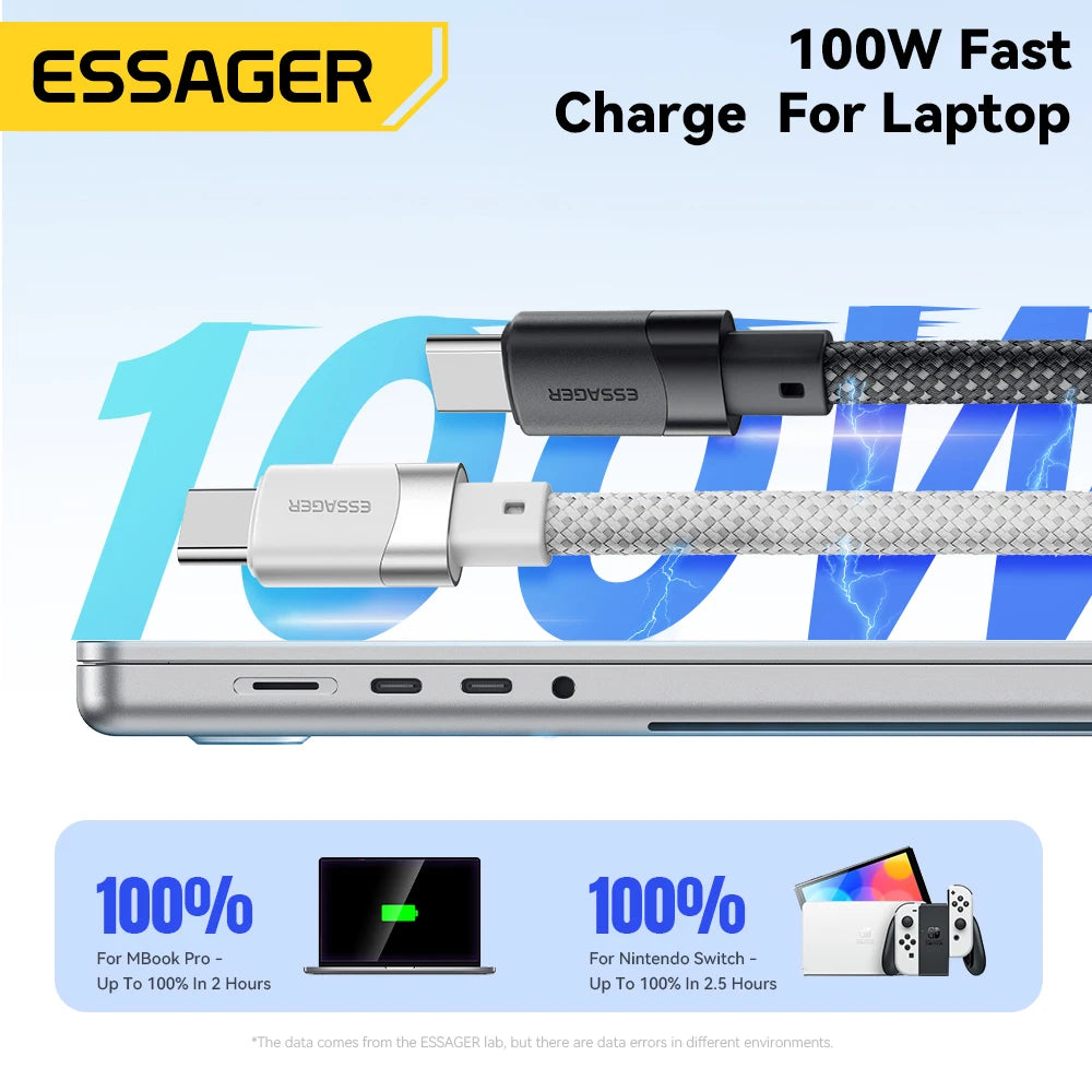 Magnetiza USB-C to USB-C 100W Magnetic Fast Charging Cable